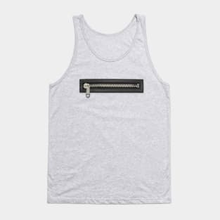 Zipper Tank Top